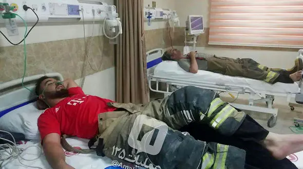 مصدومیت دو تن از آتش نشانان پایتخت و سکوت خبری آتش نشانی تهران