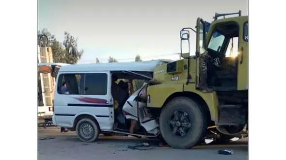 تصادف مرگبار کارگران شرکت صنعتی در شوش + اسامی کشته شدگان