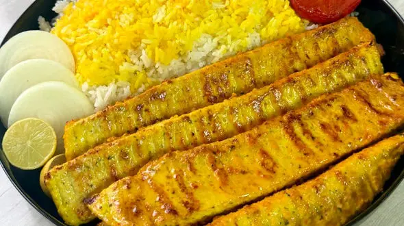 طرز تهیه کباب تابه ای مرغ + فیلم