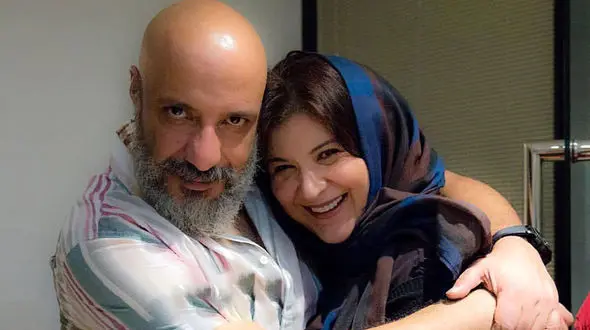 عکس باورنکردنی از امیر جعفری کنار دخترش / یک شبه پیر شد! 