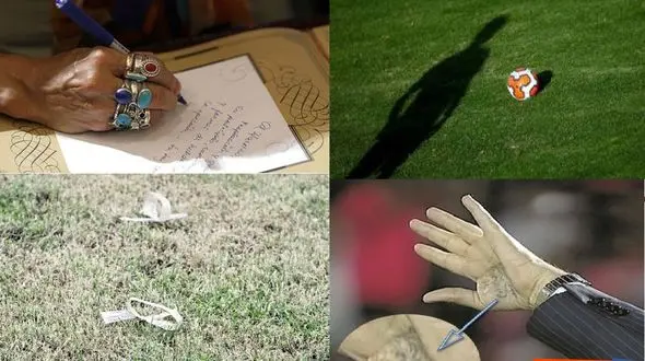 جادوگری در فوتبال ایران ! /  از کفش های شانس هاشمی نسب تا پشتک حسن یزدانی !