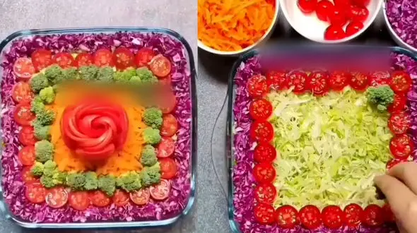 یک دیزاین شیک برای سالاد + فیلم