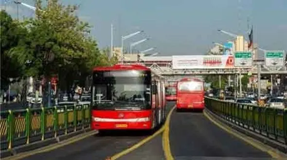 امکان تردد ون و مینی بوس دارای بیش از 10 سرنشین از خط ویژه های تهران