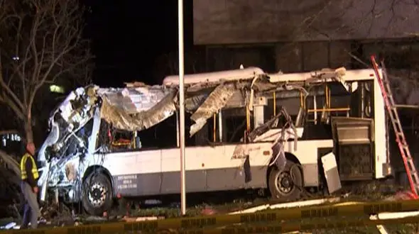 تصادف مرگبار اتوبوس دانشجویان در آمریکا