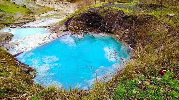 چشمه آبگرم بلیران؛ نگین پنهان طبیعت شمال ایران + فیلم 
