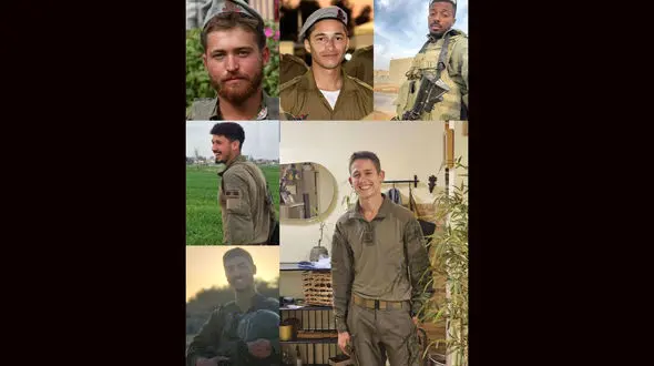 عکس 7 ارتشی اسرائیل قبل از هلاکت 