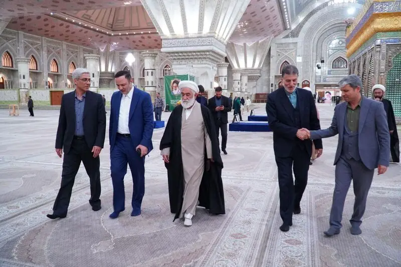 دیدار دبیر شورای عالی مناطق آزاد با آیت الله سید حسن خمینی