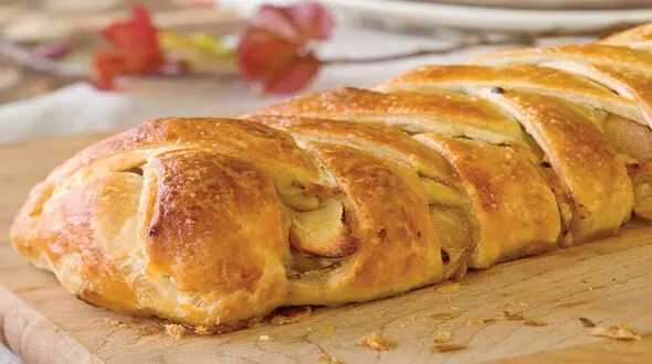 اشترودل مرغ و قارچ +دستور تهیه