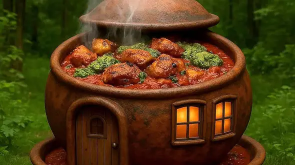 اگه خونه‌ ها غذا بودن از دید هوش مصنوعی + عکس