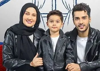 عکس/ جشن تولد گلوریا هاردی برای پسرش، هامون با تم سگ های نگهبان/تزئین زیبای کیک فانتزی با شمع های طرح آبنبات