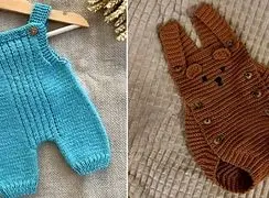 لباس بافتنی نوزاد؛ 15 مدل زیبا برای کوچولوهای شما