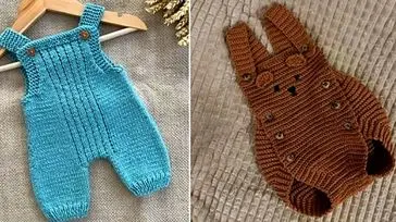 لباس بافتنی نوزاد؛ 15 مدل زیبا برای کوچولوهای شما