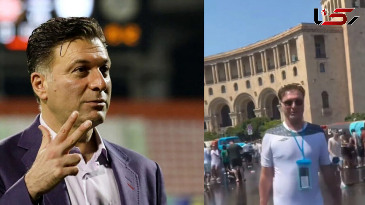 فیلم حمله آبکی هوادار پرسپولیس به مدیرعامل تراکتور!
