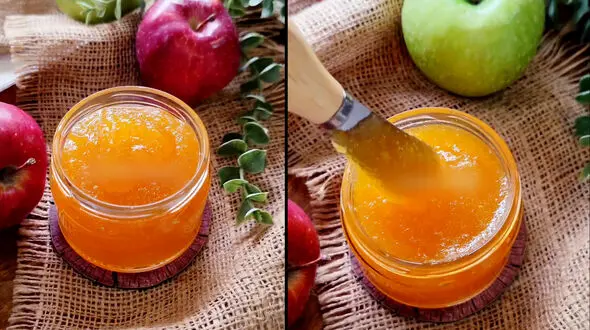 مارمالاد سیب خونگی + فیلم