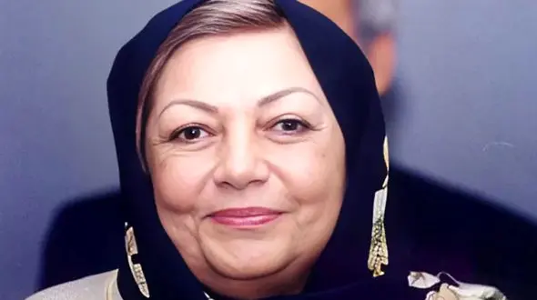 قابی جالب و دیدنی از حمیده خیرآبادی در کنار دیگر هنرمندان زن