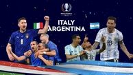 رونمایی از ترکیب تیم های ملی ایتالیا و آرژانتین