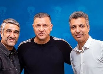 فیلم / پژمان جمشیدی: من هر وقت به علی دایی میگم 3، 4 تا بهت پاس گُل دادم میگه خفه شو من یادم نیست ...