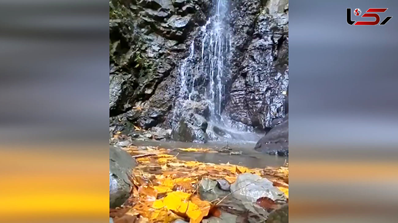 از این آبشار زیبا در ماسوله دیدن کنید + فیلم