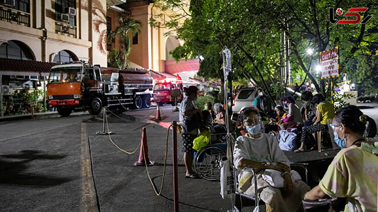 آتش سوزی در بزرگترین بیمارستان فیلیپین