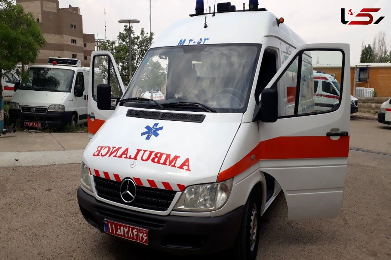 حمله به آمبولانس اورژانس اهواز در حین اعزام مصدوم تصادفی