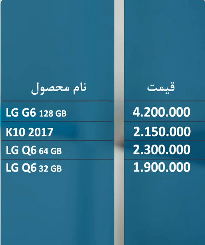 قیمت گوشی 24 فروردین