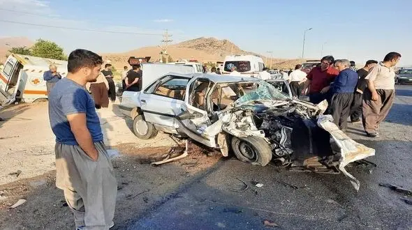 فیلم تصادف هولناک با 7 کشته در زاهدان / قاچاق انسان حادثه آفرید