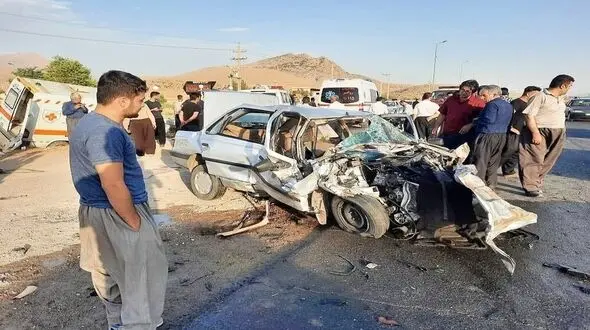 فیلم تصادف هولناک با 7 کشته در زاهدان / قاچاق انسان حادثه آفرید