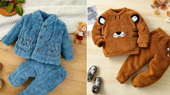 مدل‌ های جدید ست هودی شلوار اسپرت بچگانه برای پاییز 2025