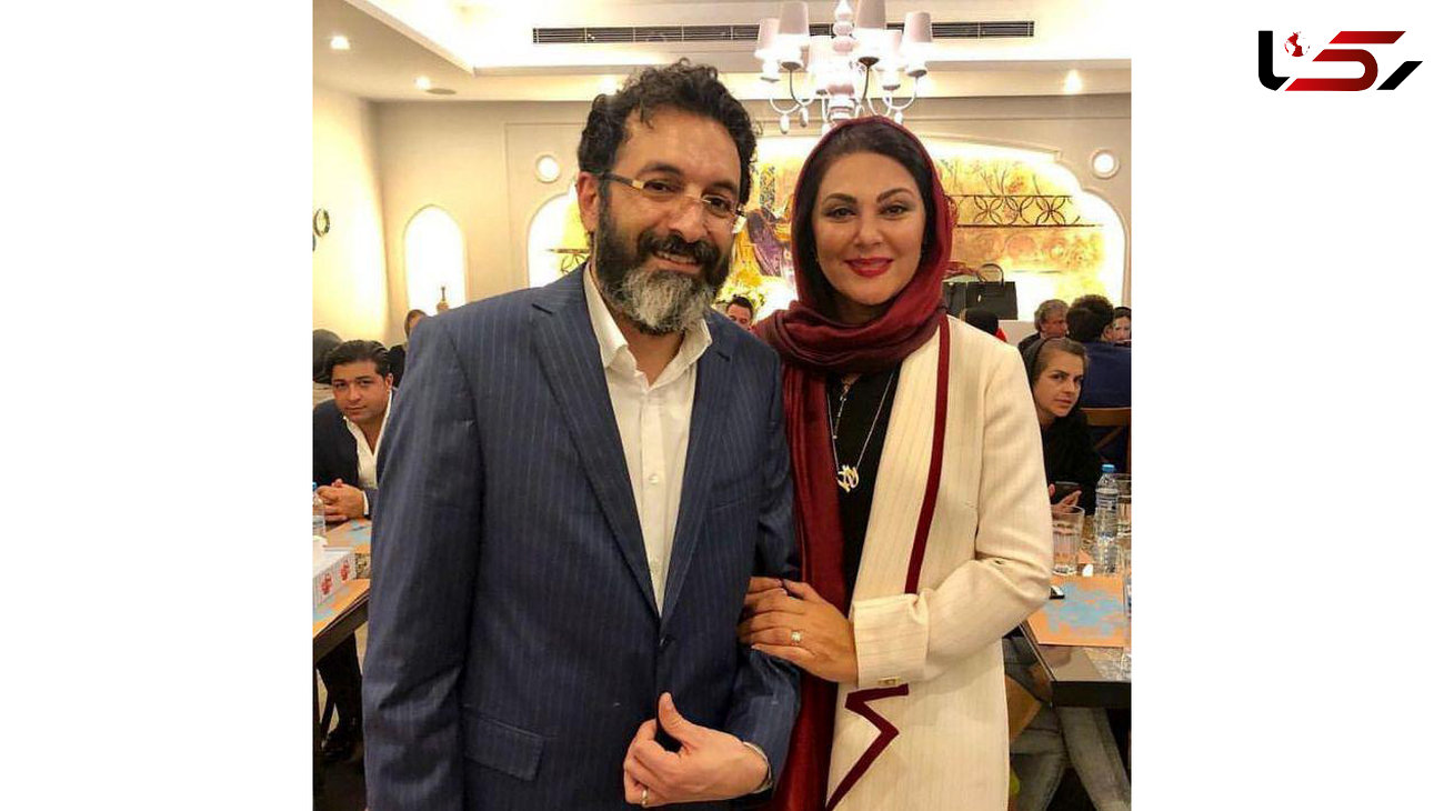 عکس دیده نشده از لاله اسکندری و همسرش در افتتاحیه رستوران شان +عکس