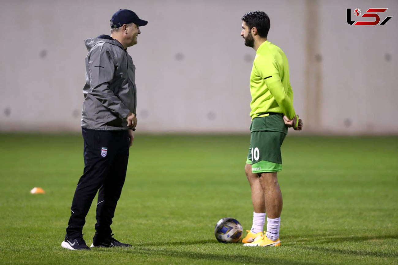 گزارش تصویری تمرین تیم ملی فوتبال ایران در اردن 