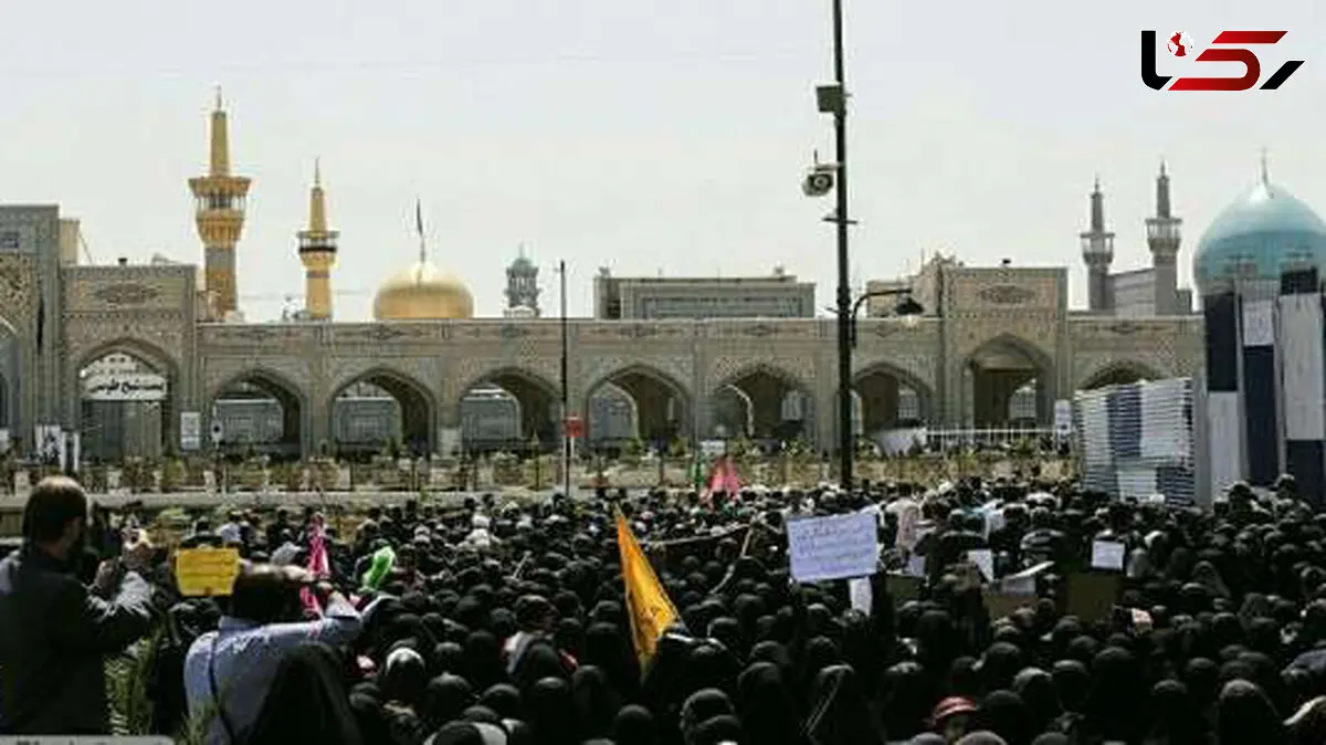  مشهدالرضا در روز شهادت امام جواد (ع) غرق در ماتم و اندوه است 