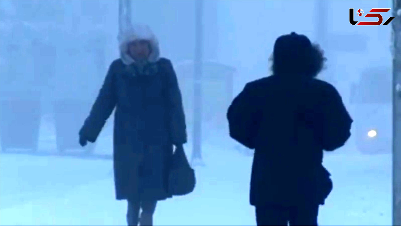 ببینید / تصاویری وحشتناک از زندگی مردم روسیه در دمای ۶۰- درجه‌ای + فیلم