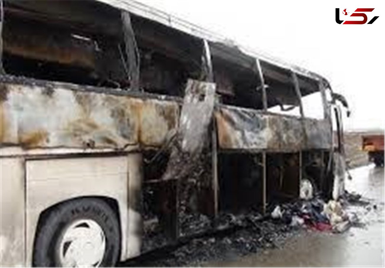 جزئیات تازه از آتش‌سوزی اتوبوس اهواز-تهران 