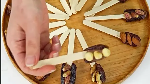 تزئین خرما از این بهترم مگه داریم؟ / فیلم