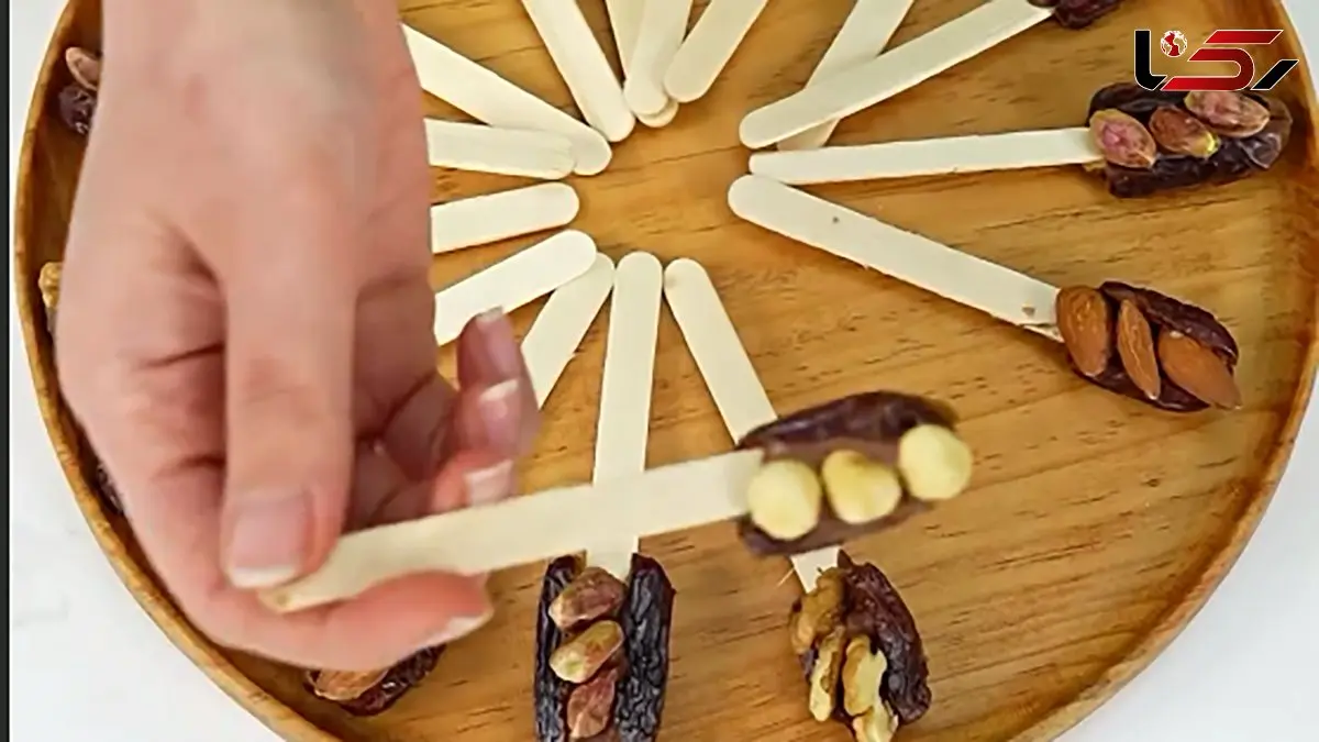 تزئین خرما از این بهترم مگه داریم؟ / فیلم