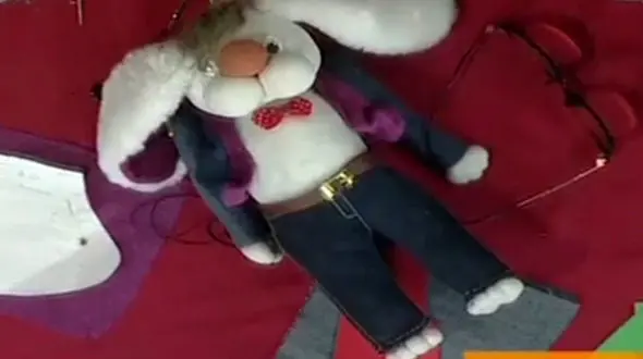 عروسک خرگوش برای کودک تان بسازید + فیلم