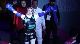 فرشته حسن‌زاده در فینال موی‌تای نقره ای شد