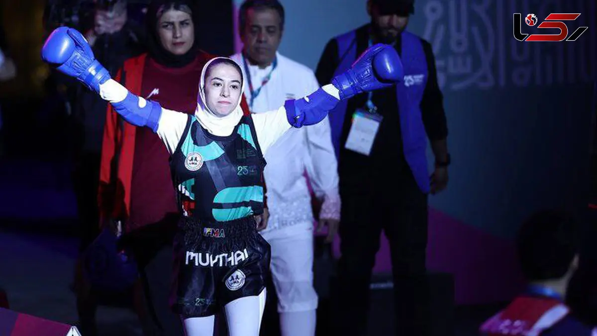 فرشته حسن‌زاده در فینال موی‌تای نقره ای شد