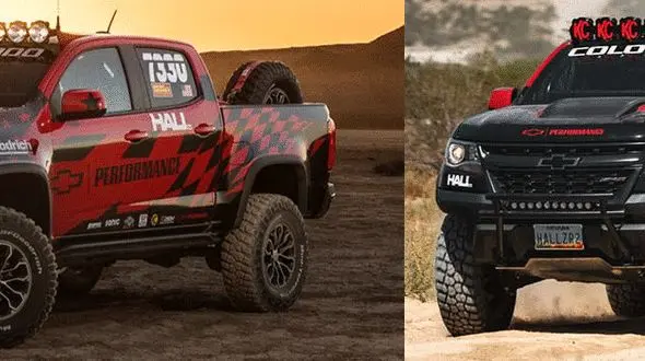 حضور پیکاپ شورولت ZR2 در مسابقه آف رود+فیلم 