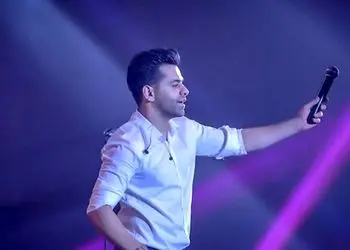 فیلم آواز احساسی /  صدای پسره تو کنسرت چشم رضا بهرام رو گرفت آووردش بالا خوند سالن رو ترکوند 