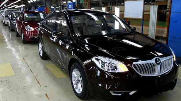 برلیانس H۳۰۰ سه ستاره گرفت 