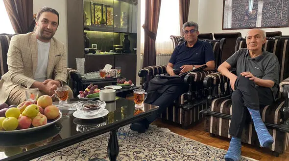 شهریاری: بیوک وطنخواه چهره قابل احترام فوتبال ایران و باشگاه پرسپولیس است / وطنخواه: خاطرات خوبی برایم مرور شد