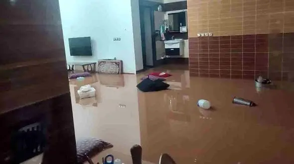 فیلم سیل هولناک در ایلام 