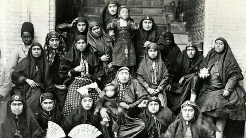 زنان حرمسرای ناصرالدین شاه