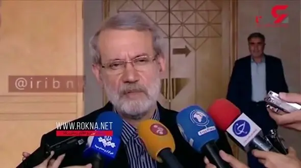 لاریجانی: درباره سوخت تصمیمی نگرفته‌ایم + فیلم
