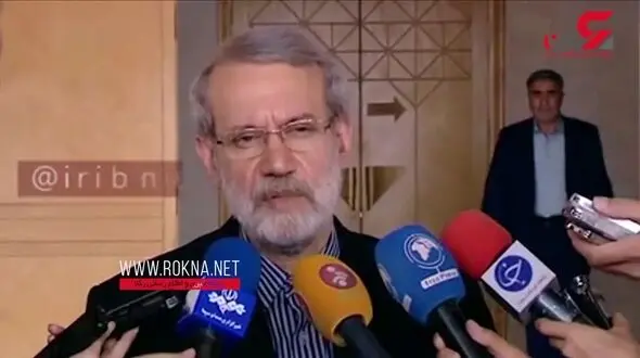 لاریجانی: درباره سوخت تصمیمی نگرفته‌ایم + فیلم
