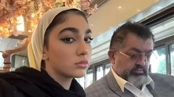 صبحانه لاکچری هستی ایراندوست، دختر احمد ایراندوست / دختر عروسکی اش چه بزرگ شده !