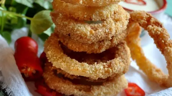  پخت  آسان پیاز سوخاری +فیلم