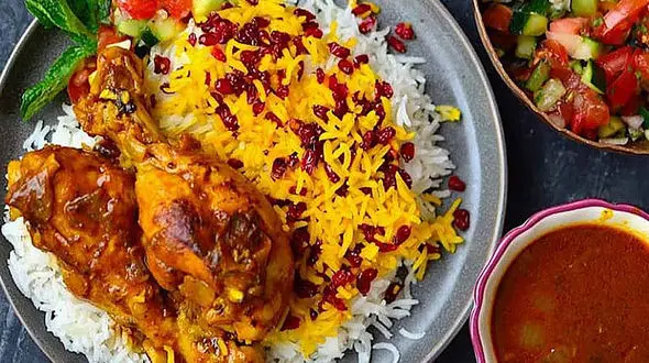 زرشک پلو با مرغ ناهار فردا / فیلم