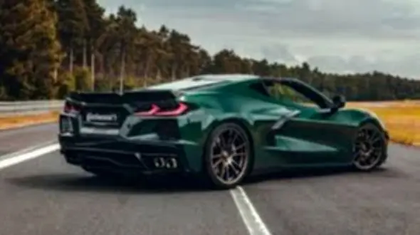 مدل سبز کوروت C8 رونمایی شد؛ هیولای چشم‌نواز